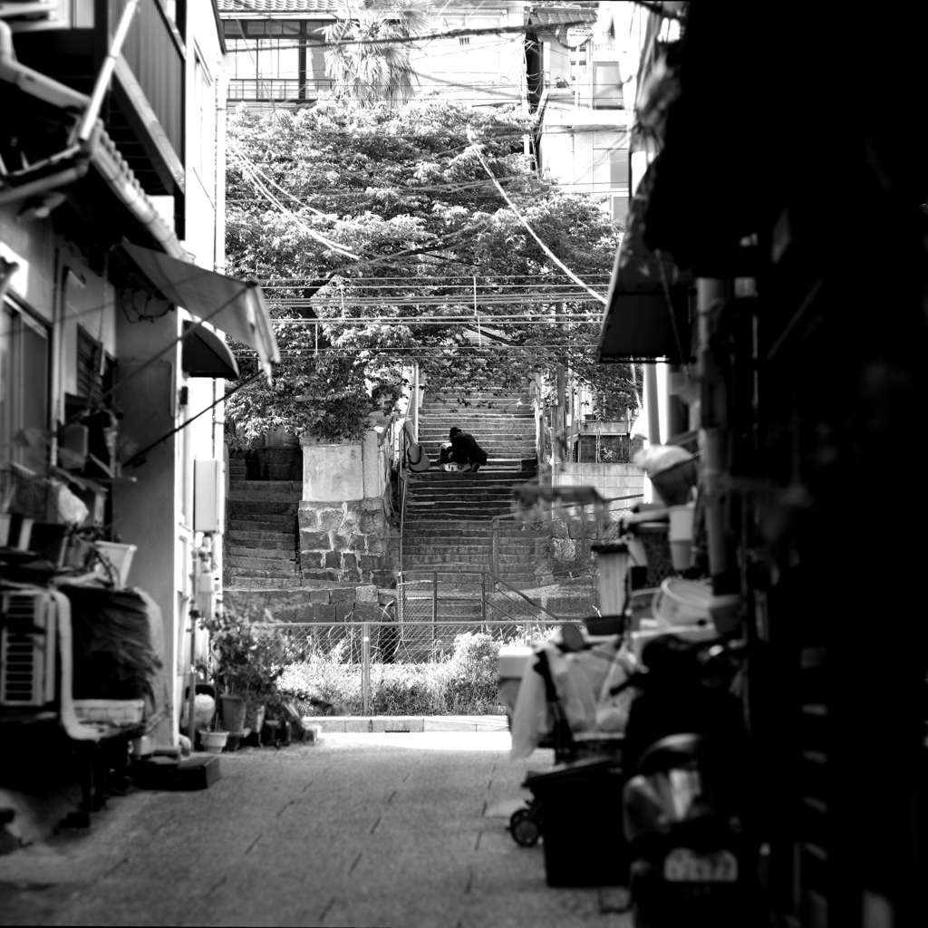 路地の光景