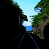 海へ続く鉄路
