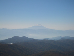 金峰山からの霊峰富士山