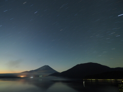 本栖湖 星景