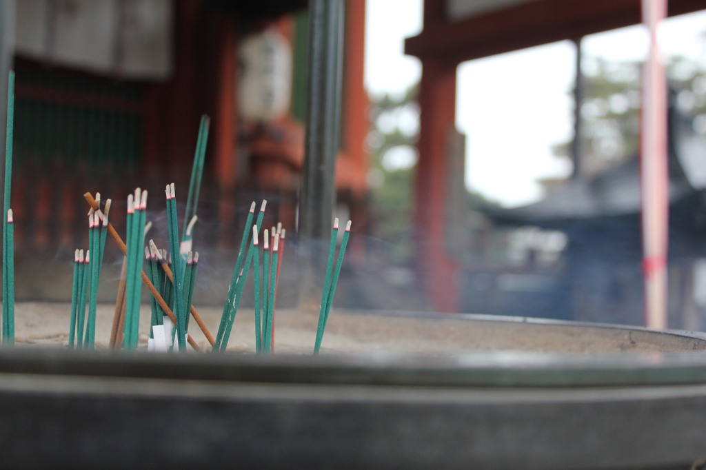 興福寺にて