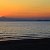 幸せと夕陽