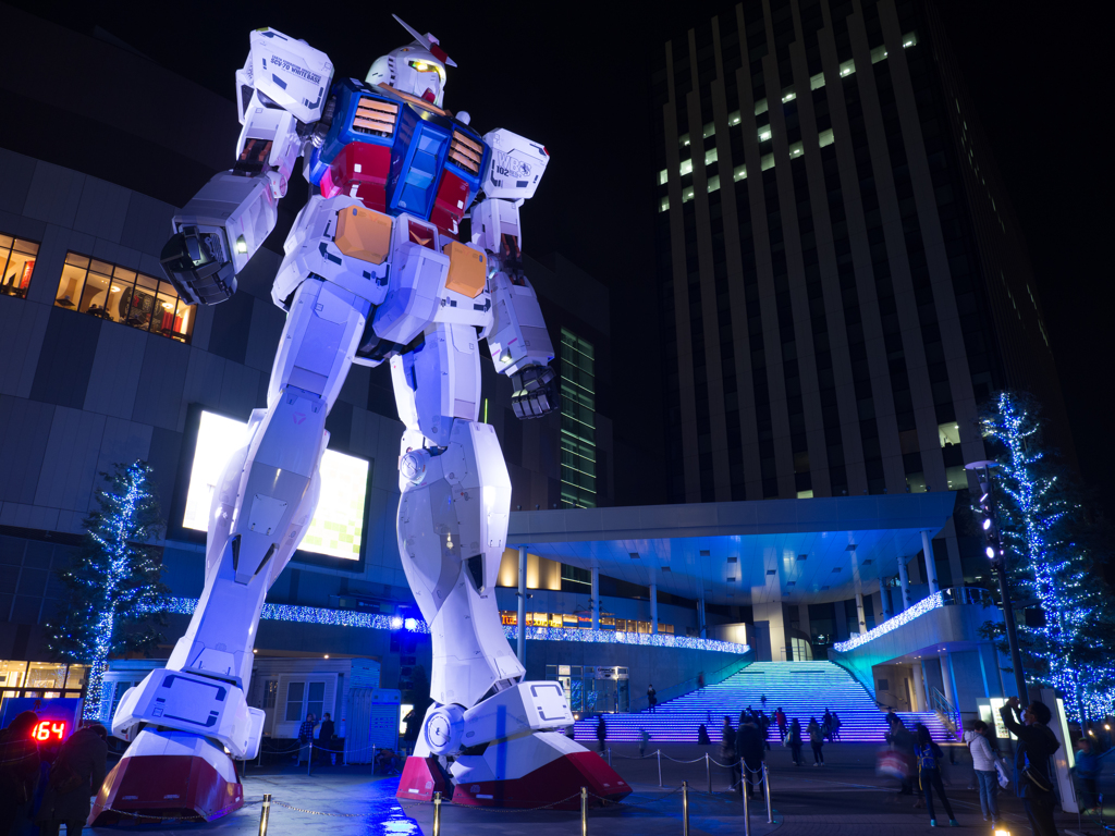 イルミネーションガンダム