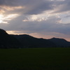 夕日