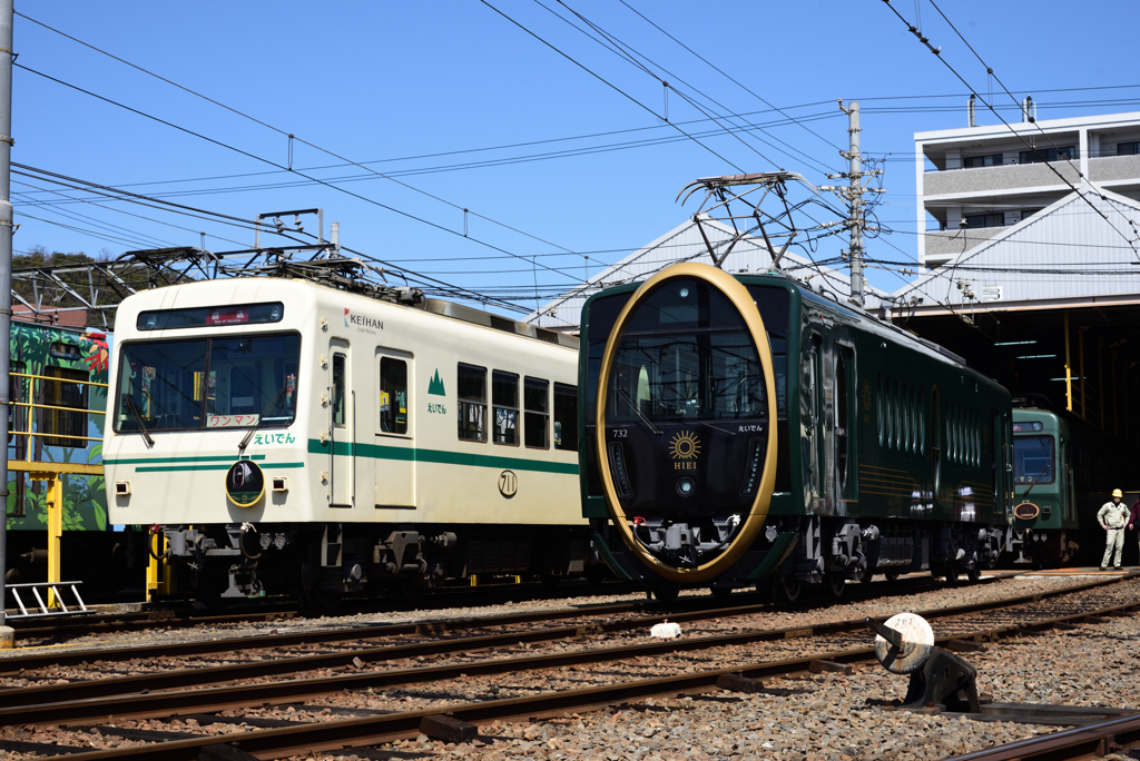 叡山電車「ひえい」試乗会3