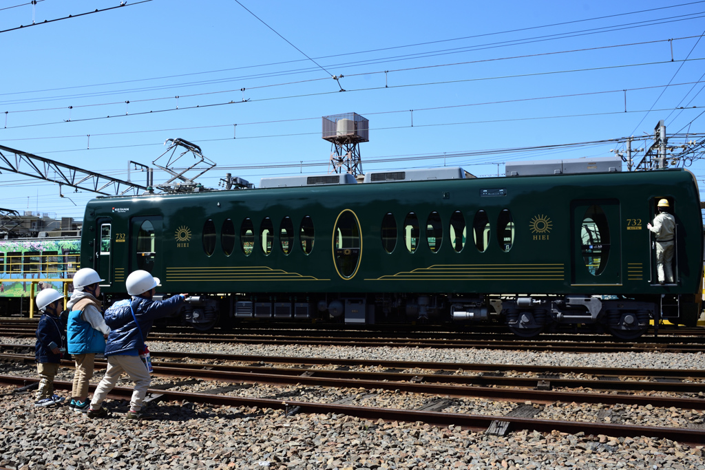 叡山電車「ひえい」試乗会2