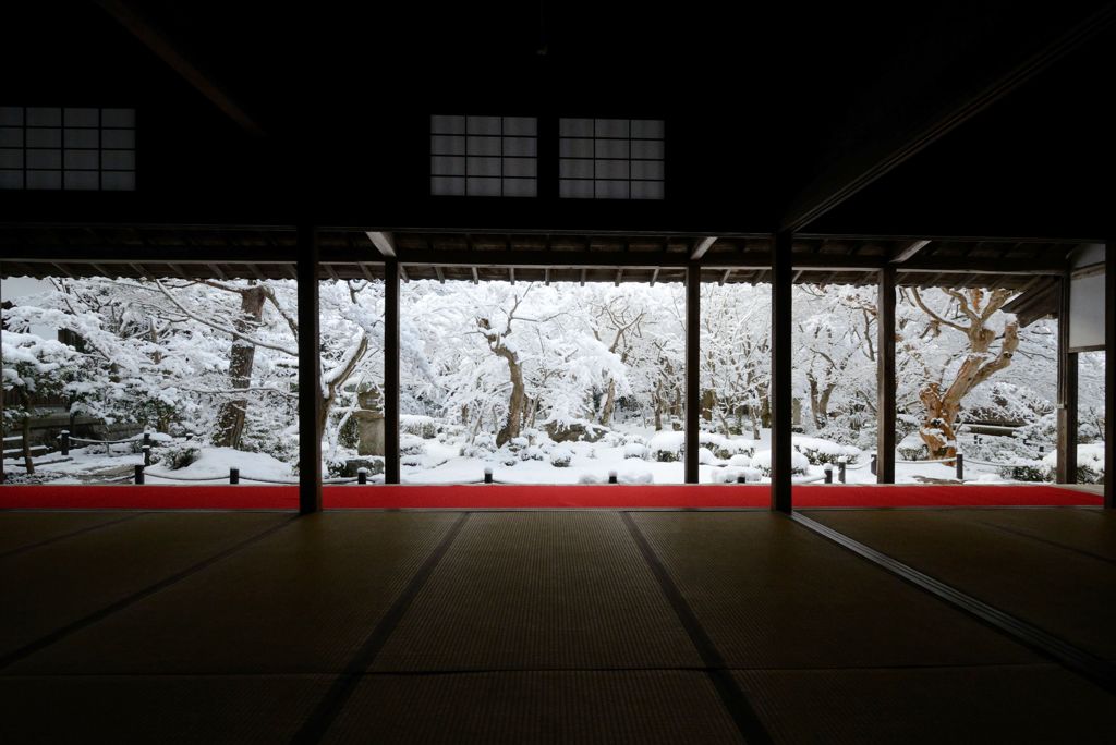 白銀錦帯図【圓光寺】