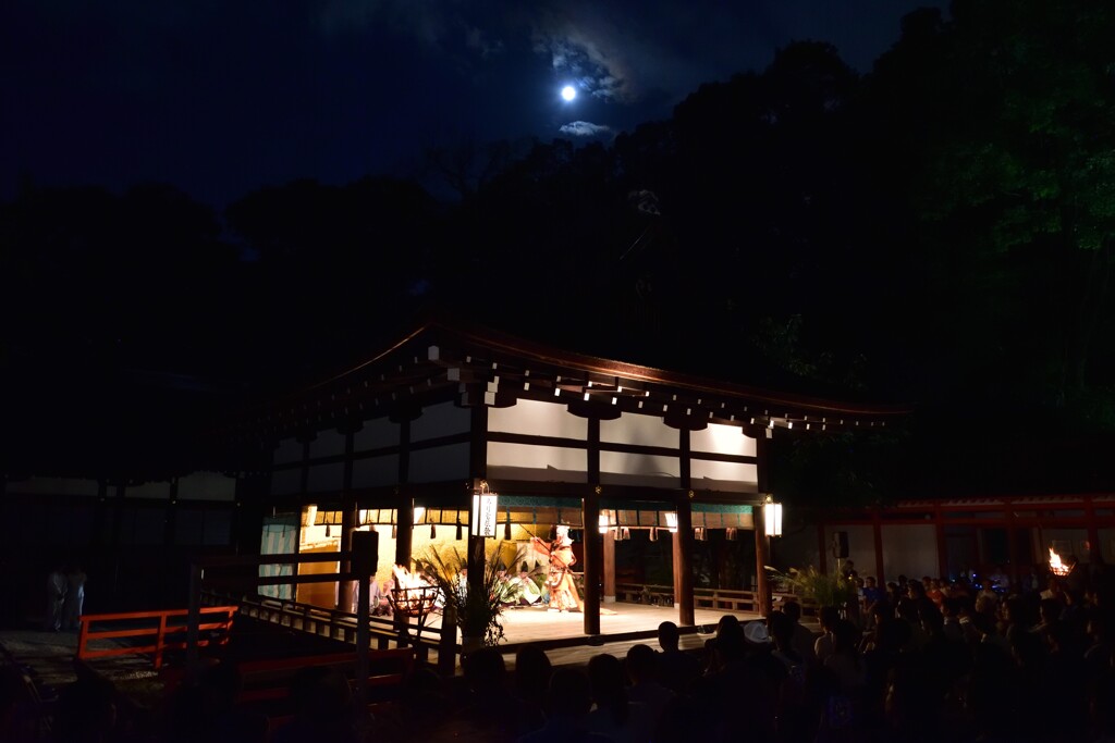 中秋の名月祭【下鴨神社】