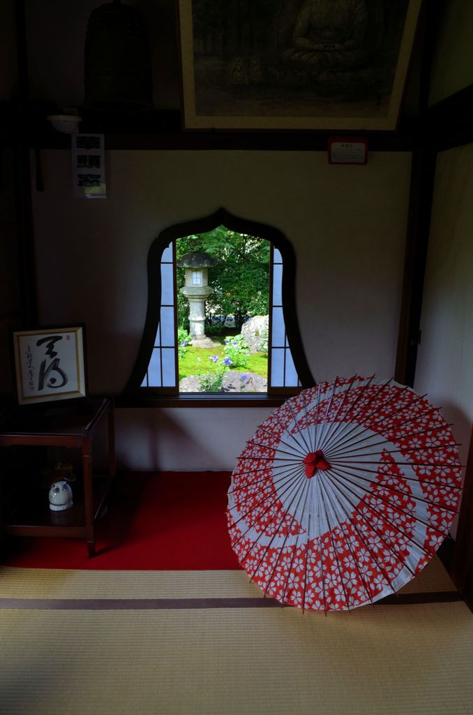 桔梗を愛でる・天得院２