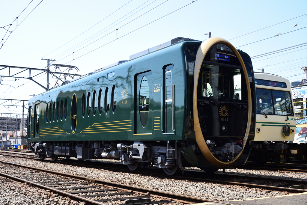 叡山電車「ひえい」試乗会１
