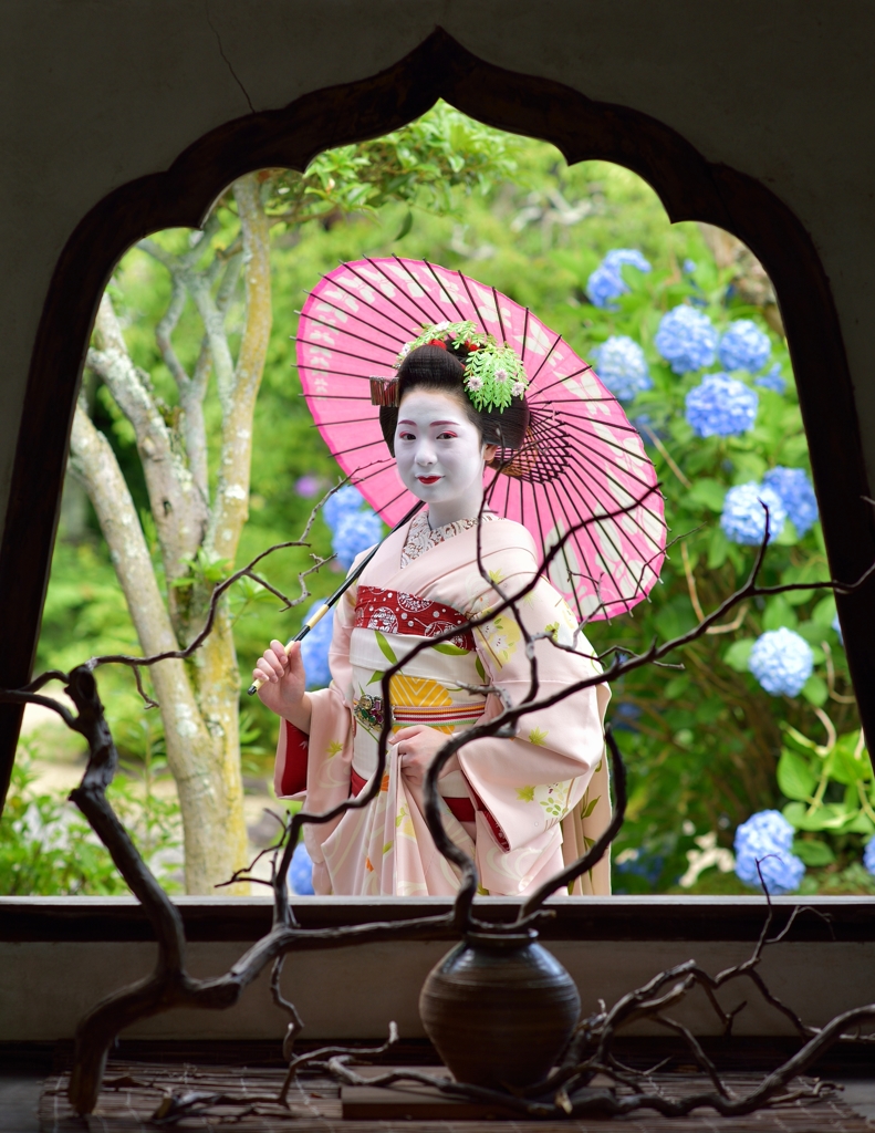 京華の窓【宮川町　ふく朋さん】