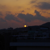 夕日