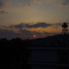 夕日