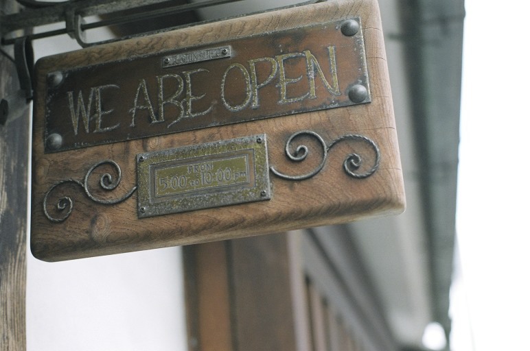 we are open