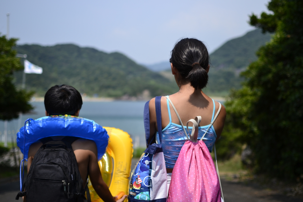 久々のお休み　海だ---------！！