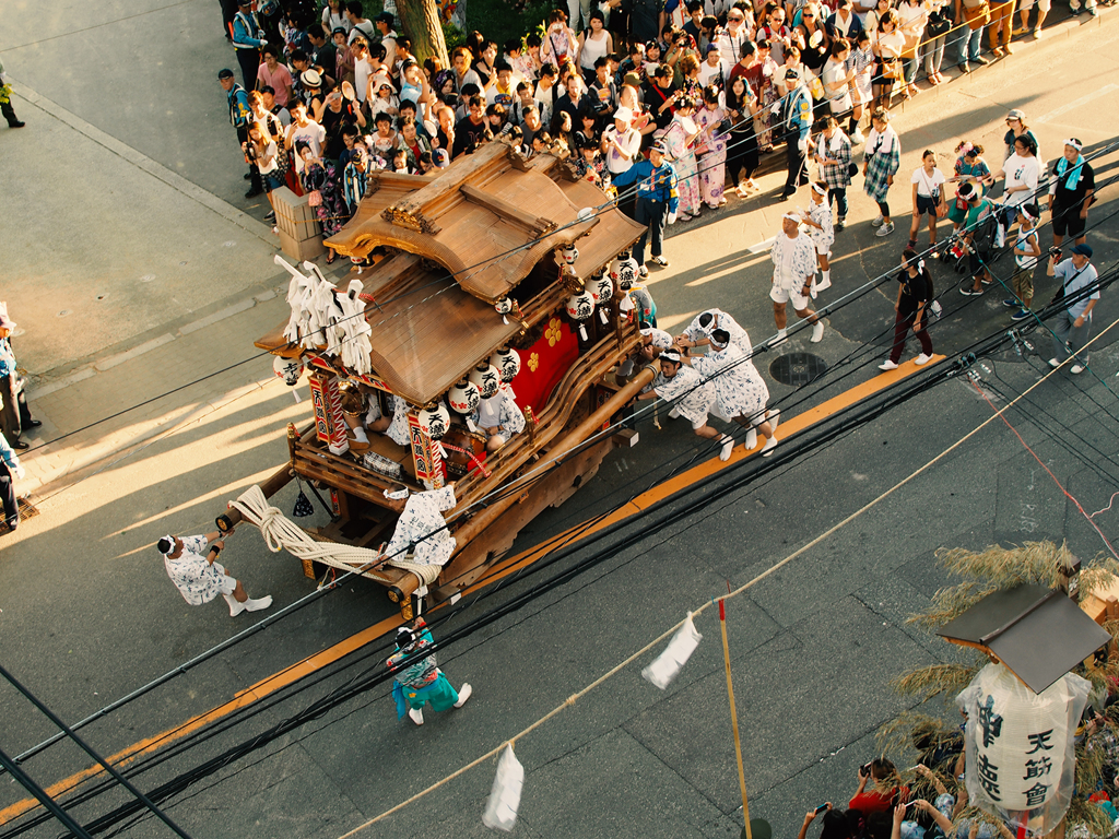 天神祭　地車