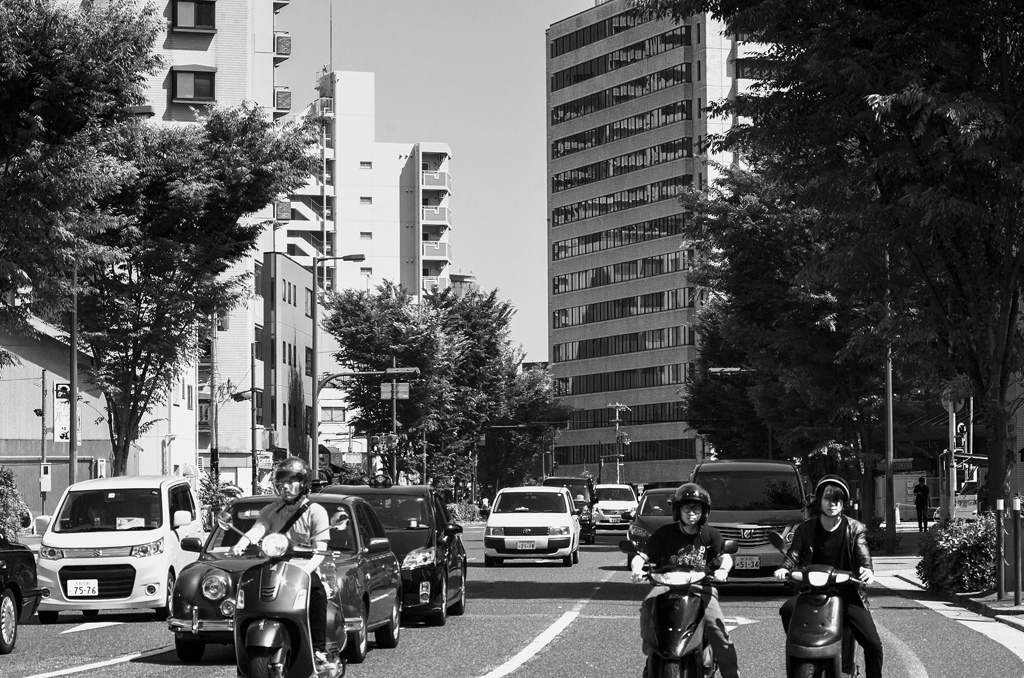 スクーター野郎達の西天満
