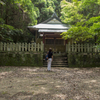 原始林の島　春日神社拝殿 I