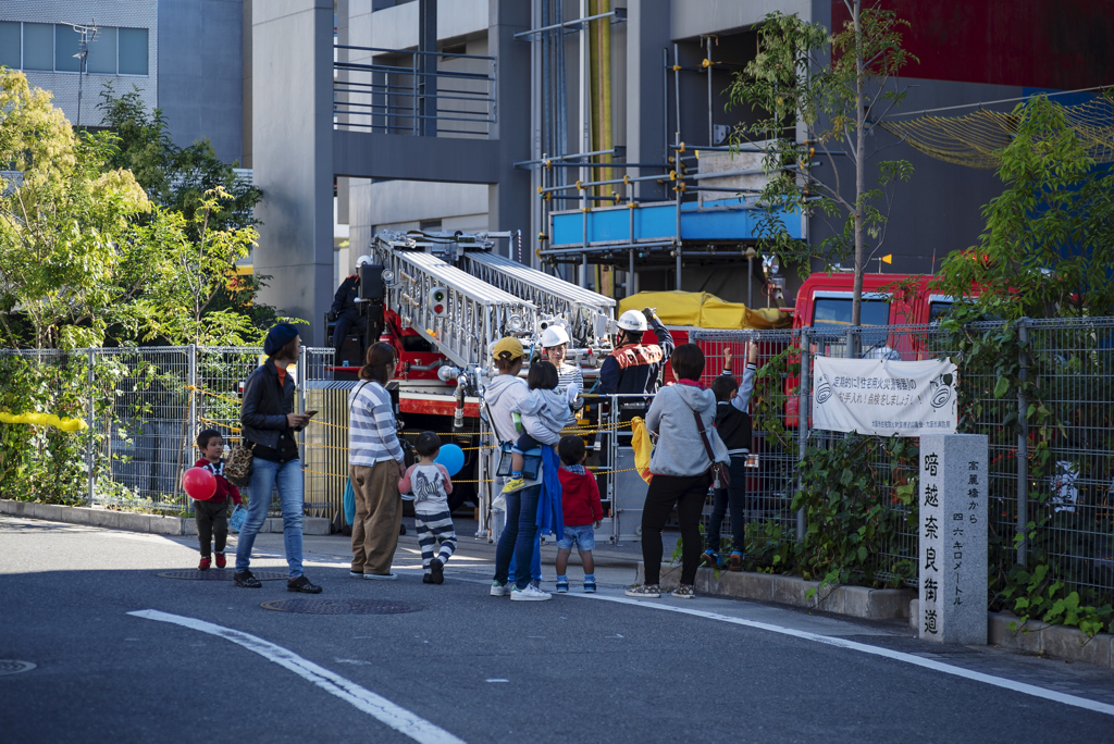 はしご車体験搭乗