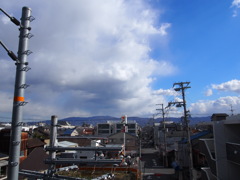 生駒山脈　遠景