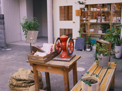 天神様近くのCAFE