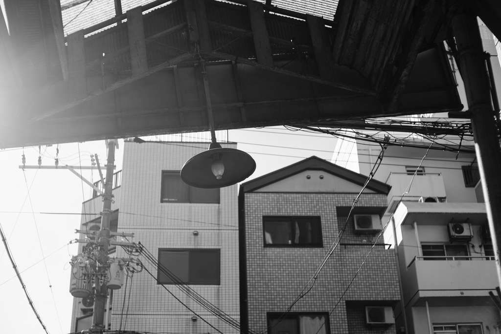 a Light and the daylight
