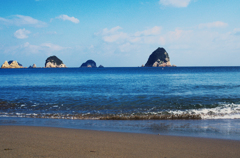 「天然色」　中林海岸　徳島　