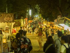 夜店　生国魂神社(いくたまさん)夏祭　　