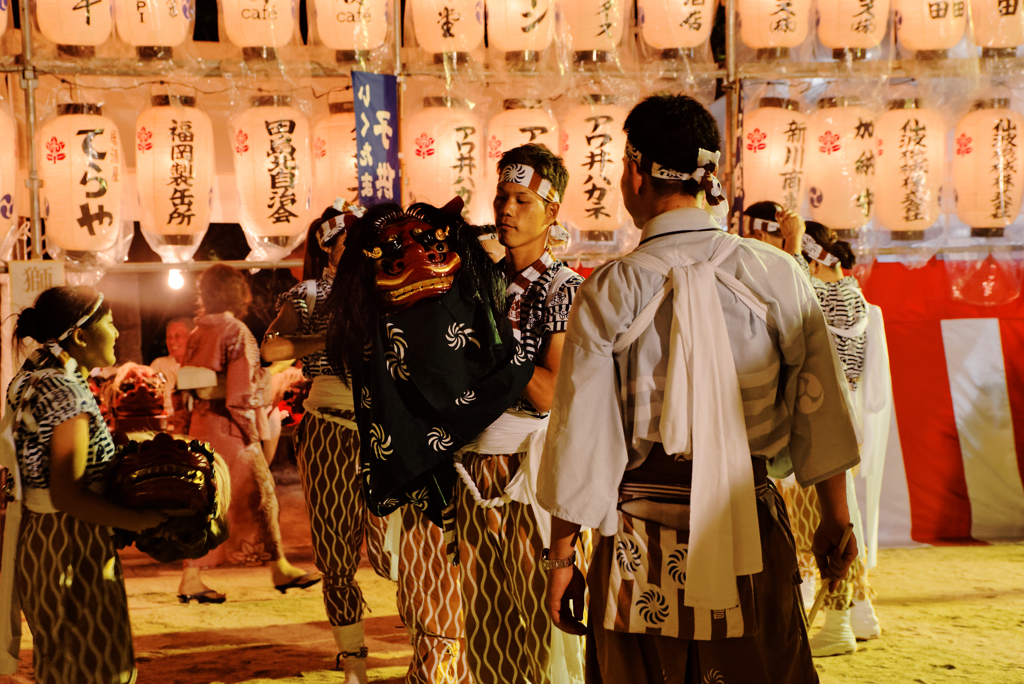 【また来年】いくたま夏祭 獅子舞 二回戦前