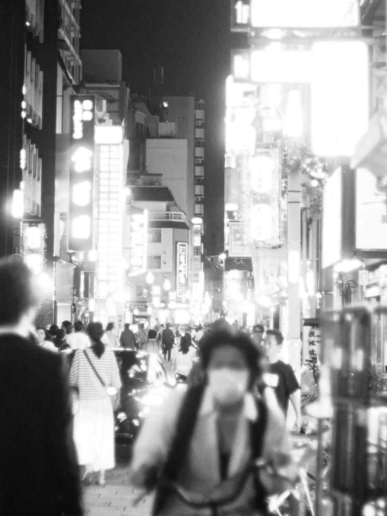 ピントのずれる街