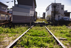 紀州鉄道　廃線跡..