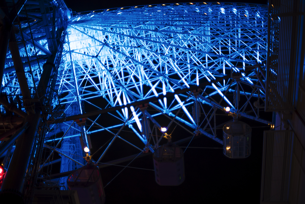 a Mr.Ferris's hoop trundling in OSAKA