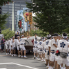 ドンドコ船表参道へ1　天神祭宵宮