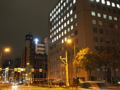 光る十字架　北浜