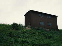 淀川河川敷　無人小屋