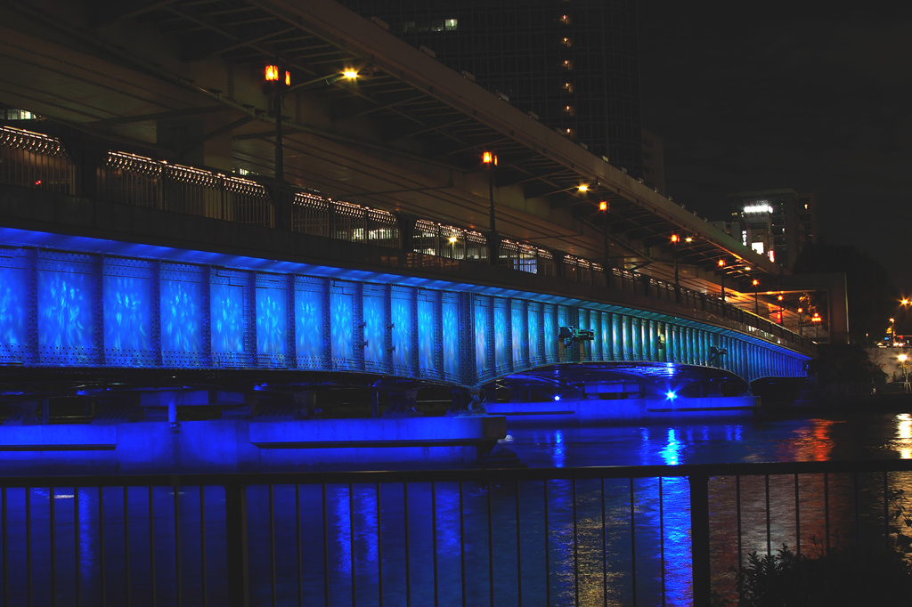 天満橋　夜景