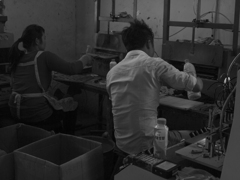 People in a factory
