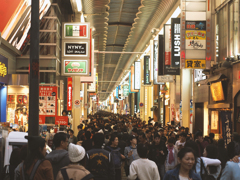 道頓堀　心斎橋筋商店街