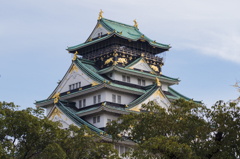 今年最後の天守閣