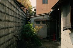 ラビリンス京　路地の突き当り