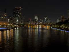 天満橋　夜