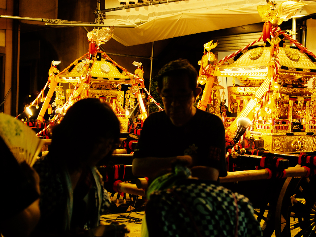 生国魂神社　夏祭　神輿