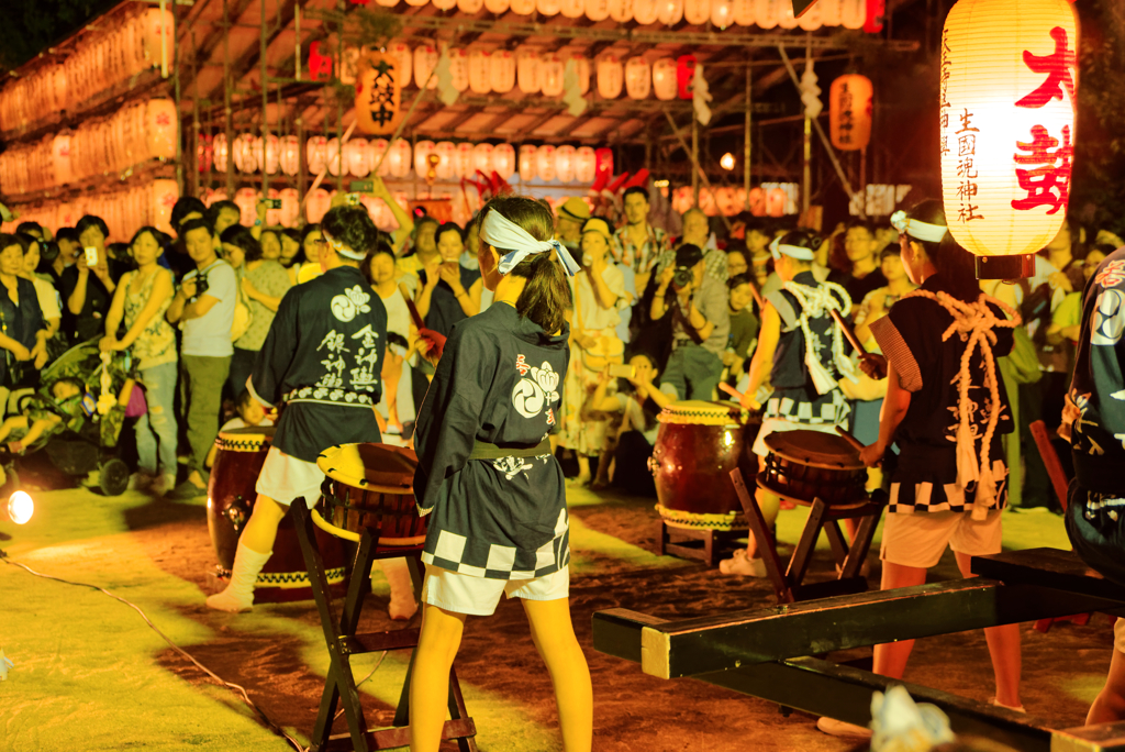 夏祭 子供太鼓