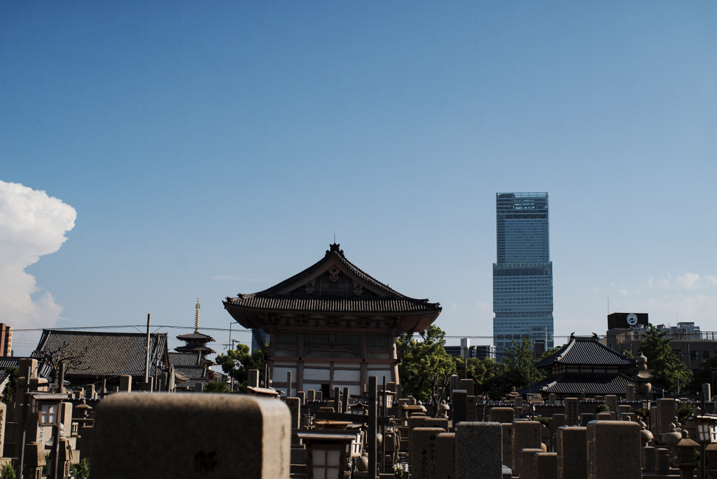 四天王寺の北端