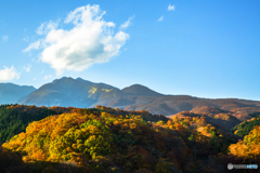 霧降の滝 紅葉