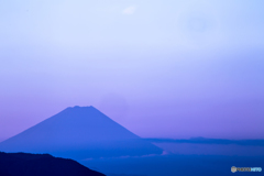 清里から臨む朝富士