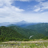 丹沢から見た富士山