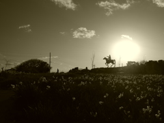 スイセン畑の勇者