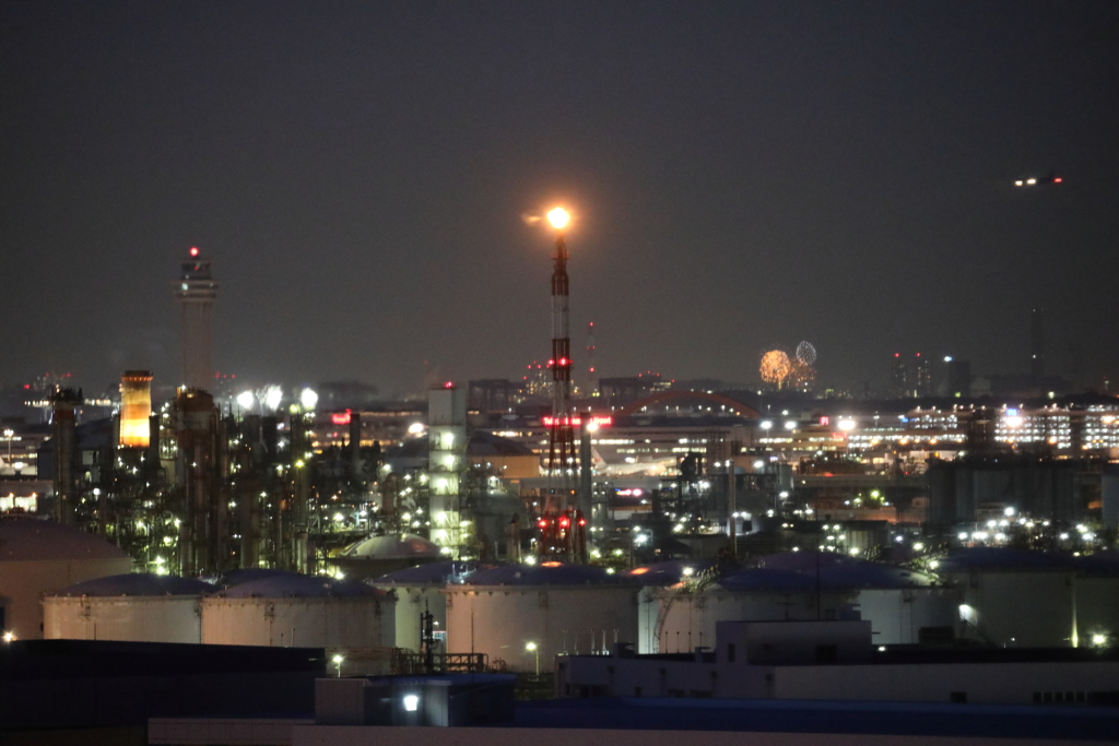 工場夜景・夏