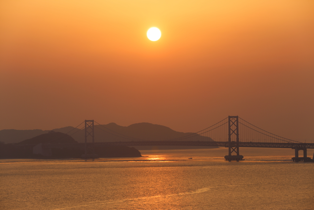 鳴門夕景